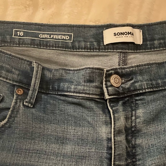 Sonoma size 16 girlfriend jeans women’s - Picture 7 of 7